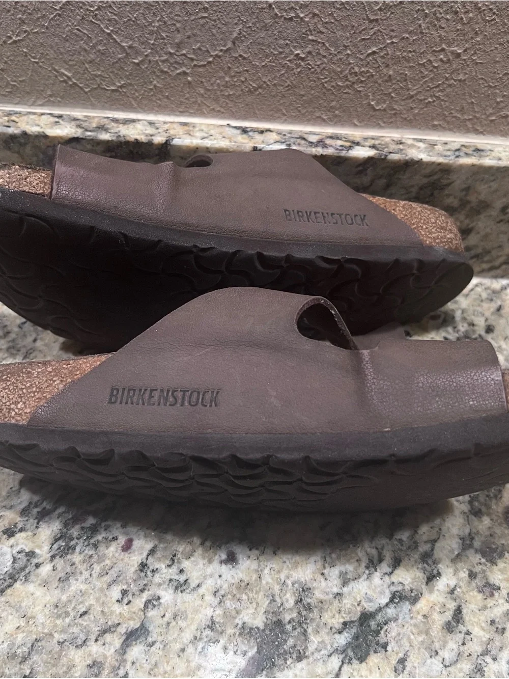 Birkenstock Arizona Birkibuc in Mocha